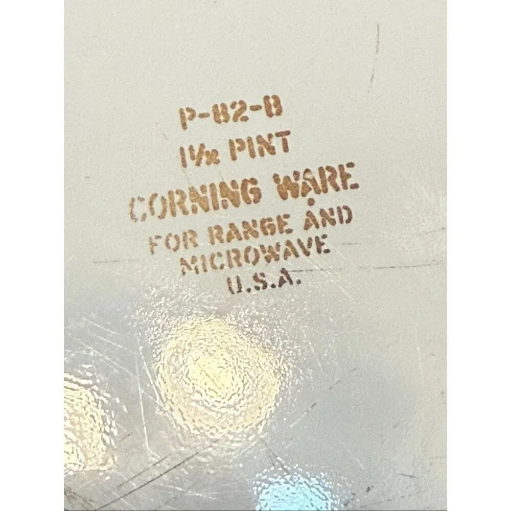 CorningWare Spice of Life P-82-B 1 1/2 Pint Casserole Dish Saucepan Set of 2